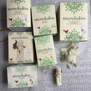 Department 56 Snowbabies Ornament Bundle
